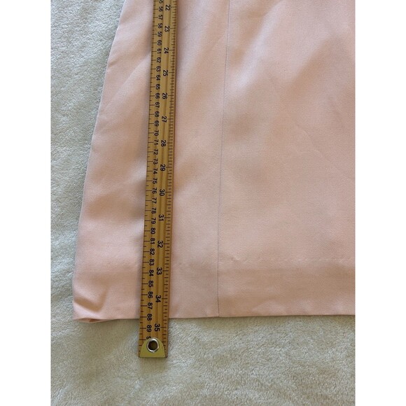 Tommy Bahama Dress 6 Pink Silk Sheath Simple Minimalist Capsule Staple Career - Picture 6 of 11